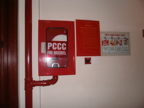 Hệ thống phòng cháy chữa cháy khách sạn Vân Hồng 2